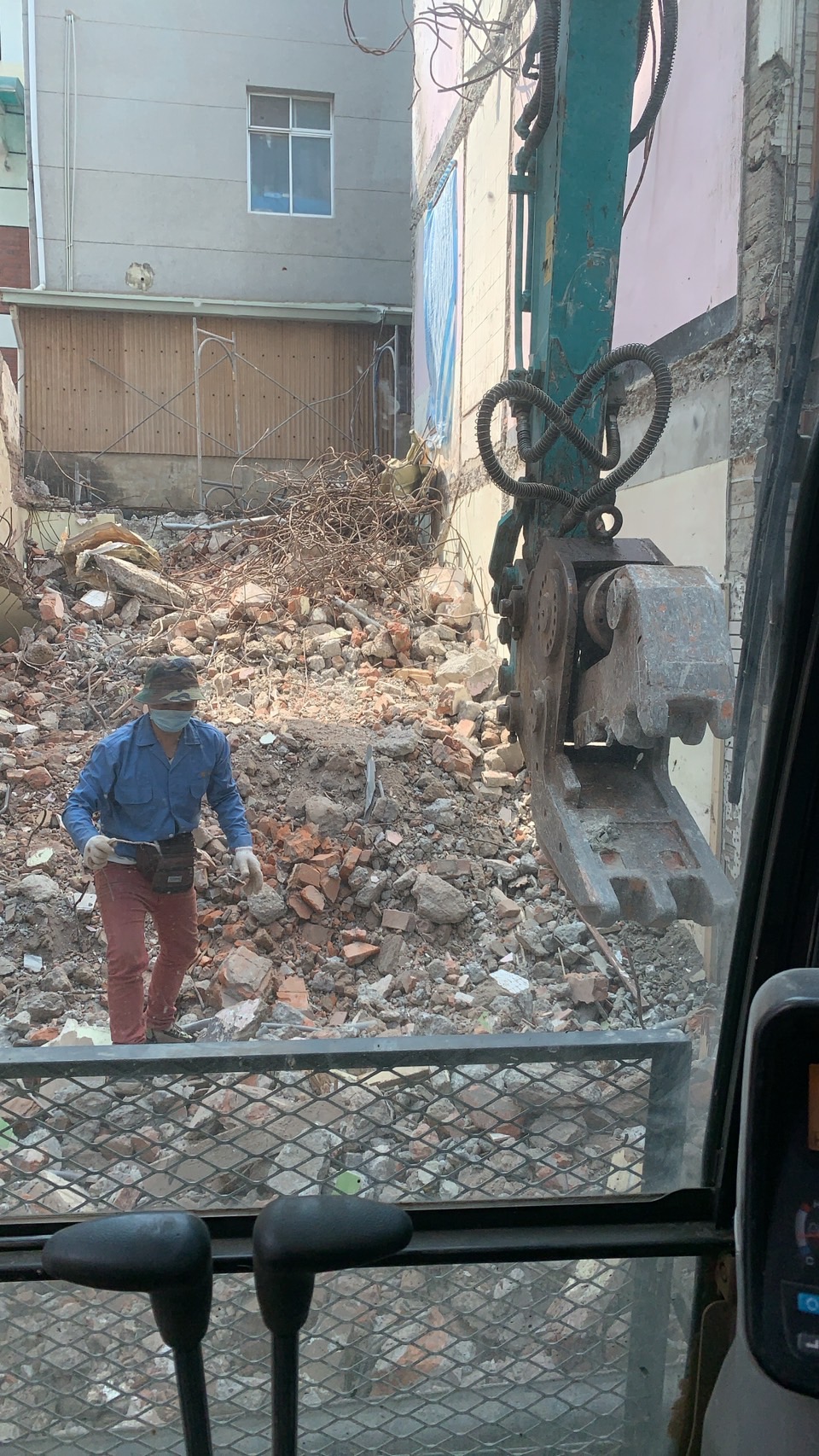 彰化商業大樓拆除工程